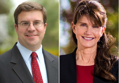 Dave  Calone and Anna Throne-Holst face off in the June 28 Democratic congressional primary for the party's nomination to run for Congress in Suffolk's 1st CD.