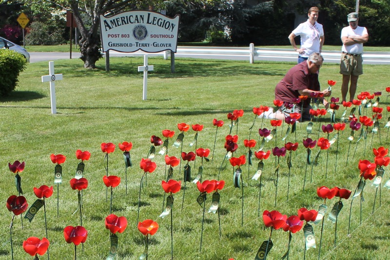 Red poppies remind us to remember veterans' sacrifice on Memorial Day